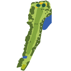 13ホール コース図
